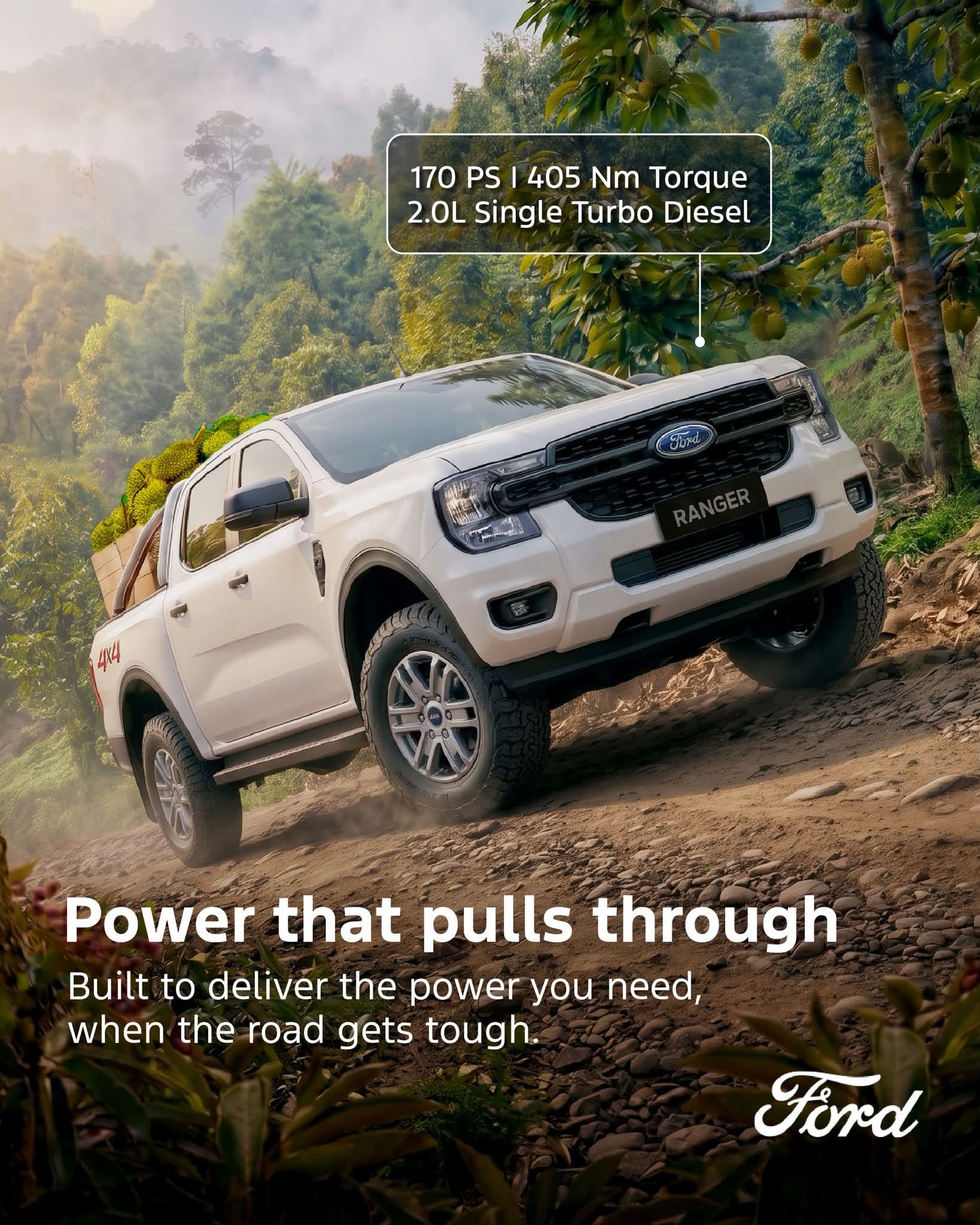 Ford Ranger - Power that pulls through